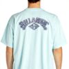 T-shirt Billabong Uomo Cotone Blu Costiero Arch Wave