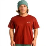 T-Shirt Billabong Uomo Cotone Design Stampa Sportiva