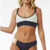 Slip Bikini Hipster Rip Curl Block Party Blu Mare-3