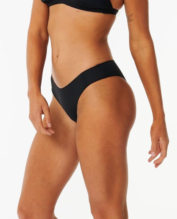 Slip Bikini Cheeky Coverage RIP Curl Nero Microfibra-1