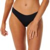 Slip Bikini Cheeky Coverage RIP Curl Nero Microfibra-0