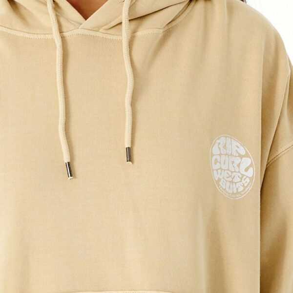 Felpa con cappuccio Rip Curl donna cotone morbido XL-3