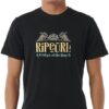 Rip Curl T-shirt Uomo Nero Horizon Front Print L-0