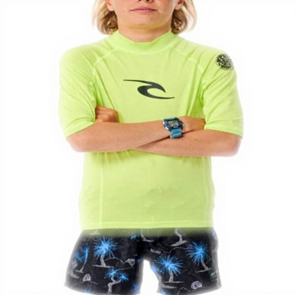 Rip Curl Maglietta Rash Guard Bambini Mare Piscina