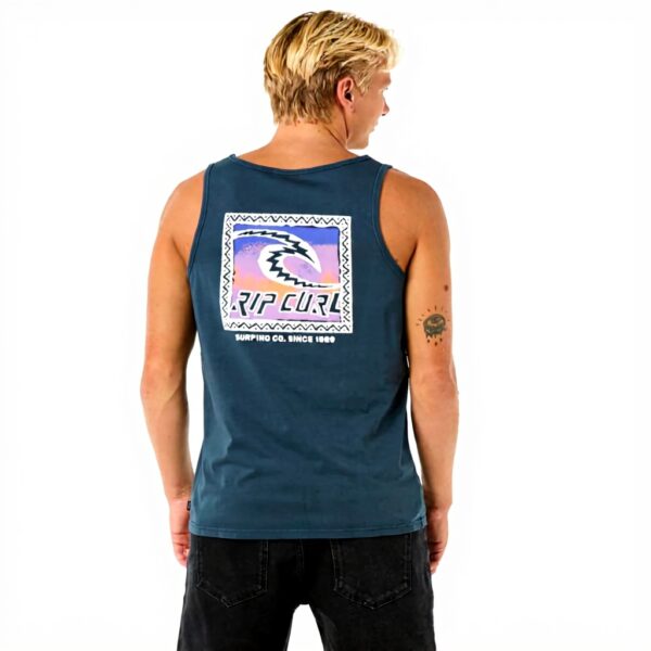 Canotta Uomo RIP Curl Muscolare Bradipo Blue Lagoon