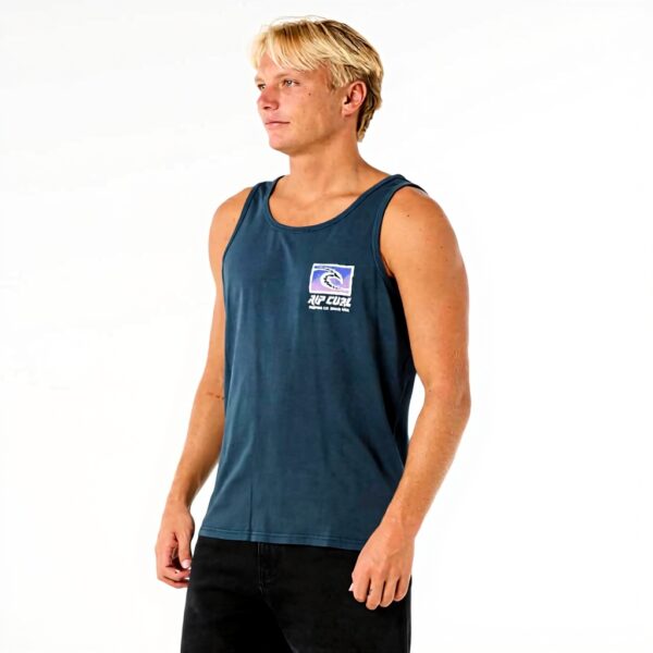 Canotta Uomo RIP Curl Muscolare Bradipo Blue Lagoon