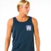 Canotta Uomo RIP Curl Muscolare Bradipo Blue Lagoon