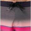 Pantaloncini da bagno uomo RIP CURL nero rosa blu liscio-3