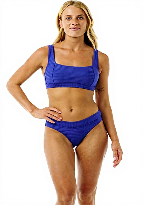 Bikini Donna RIP Curl Premium Surf D-DD Cropped Nero