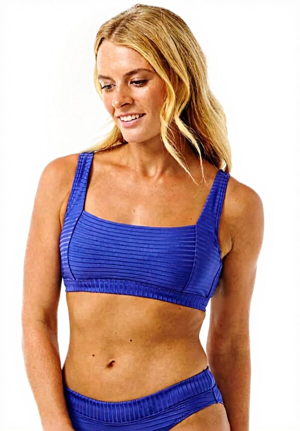 Bikini Donna RIP Curl Premium Surf D-DD Cropped Nero