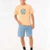 Maglietta uomo Rip Curl Raw Energy Visions Scorza Di-5