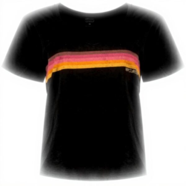 Maglietta donna Rip Curl SURFARAMA V Nero Delavé