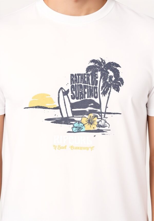 T-shirt Uomo Rip Curl Manica Corta Cotone Casual XL