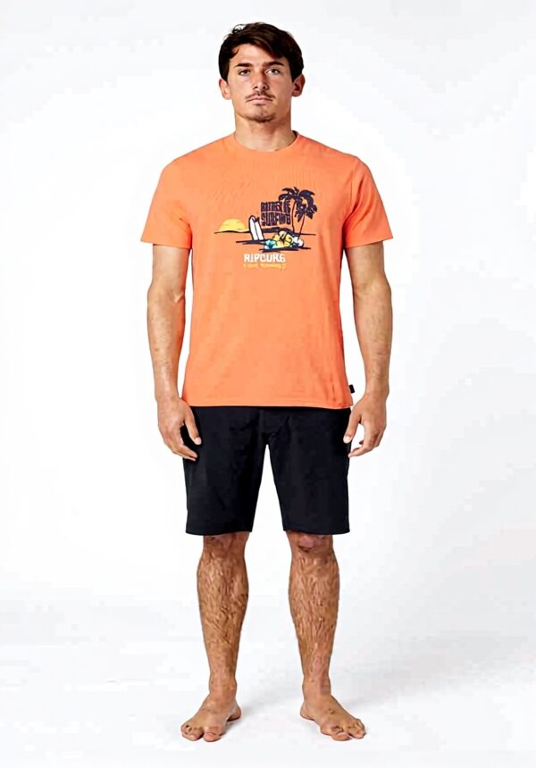 T-shirt Uomo Rip Curl Manica Corta Cotone Casual XL