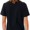 T-shirt Uomo Rip Curl 100% Cotone Bio Stampa Nero-1