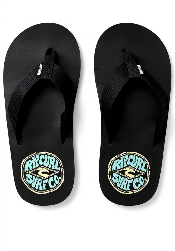 Infradito Uomo Rip Curl Bob Cush Nero Blu Navy Grigio