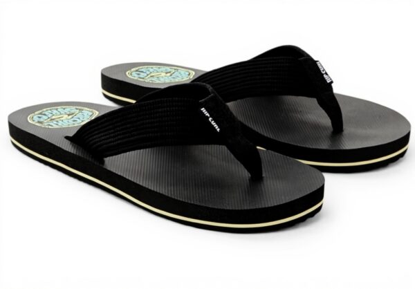 Infradito Uomo Rip Curl Bob Cush Nero Blu Navy Grigio