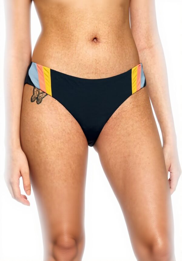 Costume pannolino Rip Curl Nero neonati mare piscina