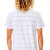 T-shirt Uomo RIP CURL Manica Corta Strisce Design