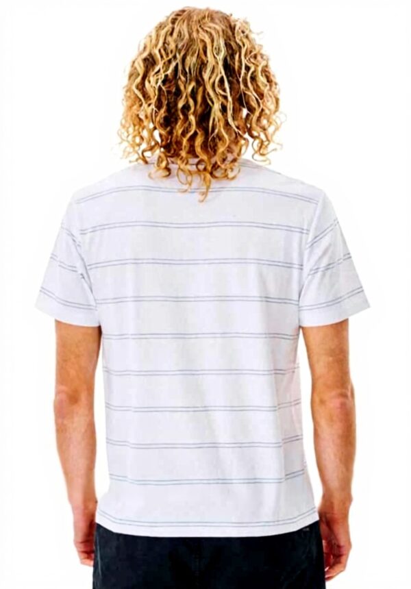 T-shirt Uomo RIP CURL Manica Corta Strisce Design