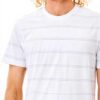 T-shirt Uomo RIP CURL Manica Corta Strisce Design