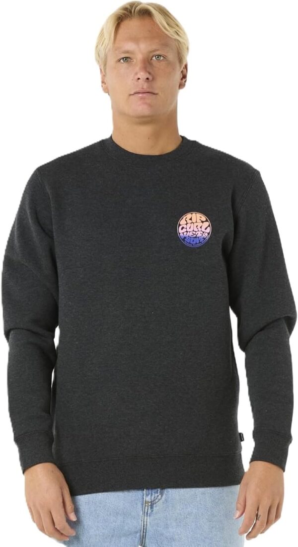 Maglietta Uomo Rip Curl Cotone Poliestere Menta Nero Marle-0