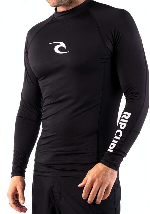 Rip Curl Rashguard Uomo Protezione UPF 50+ Poliestere-1