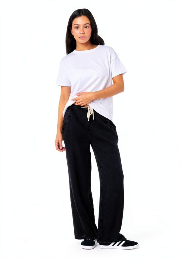 Pantaloni donna Rip Curl cotone morbido vita elasticizzata-2