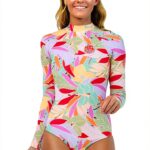 Tuta da surf RIP CURL UPF 50+ poliammide elastan XL beige-0