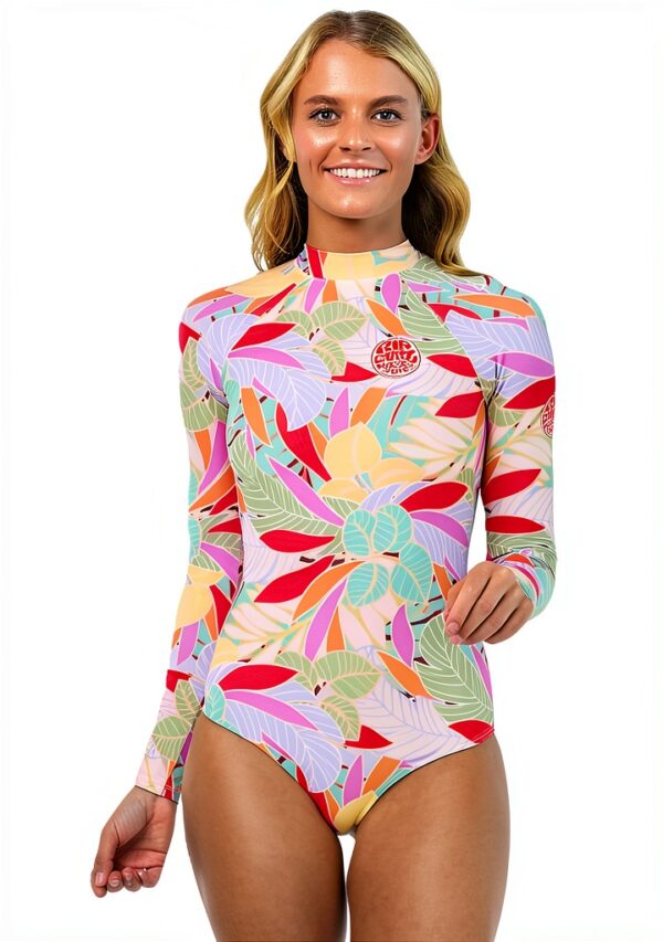 Tuta da surf RIP CURL UPF 50+ poliammide elastan XL beige-0