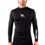 Rip Curl Rashguard Uomo Protezione UPF 50+ Poliestere-0