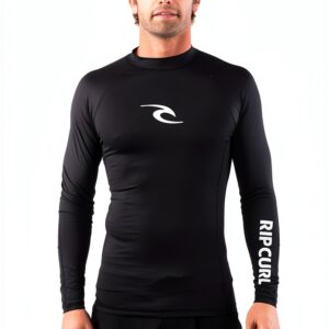 Rip Curl Rashguard Uomo Protezione UPF 50+ Poliestere-0