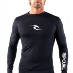 Rip Curl Rashguard Uomo UPF 50+ Poliestere Riciclato-0