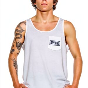 Rip Curl Collare Uomo Bianco Collare Sportivo Accessorio-0