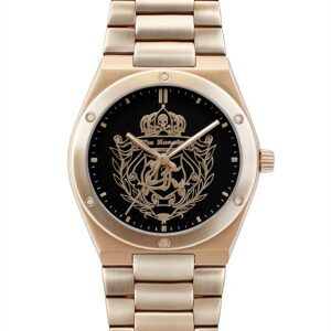 Orologio Porthole Blason Gold Black RED LUXURY-0