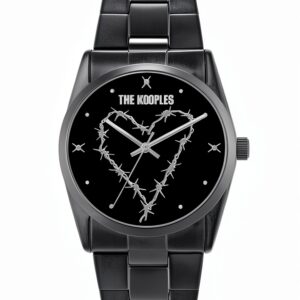 Orologio Heart Wire Black RED LUXURY acciaio-0